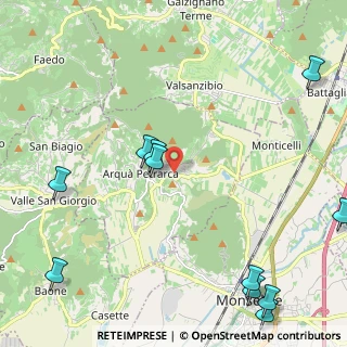 Mappa Via degli Ulivi, 35032 Arquà Petrarca PD, Italia (3.05818)