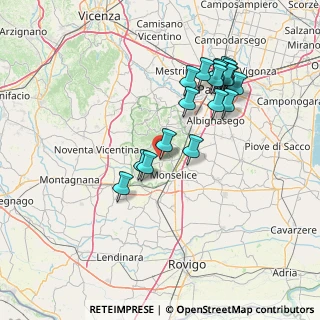 Mappa Piazza San Marco, 35032 Arquà Petrarca PD, Italia (14.28778)