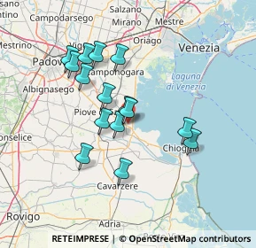 Mappa Via Bosco, 35020 Codevigo PD, Italia (12.14)