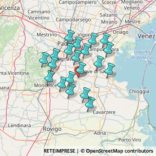 Mappa Via Roma, 35034 Bovolenta PD, Italia (11.4005)