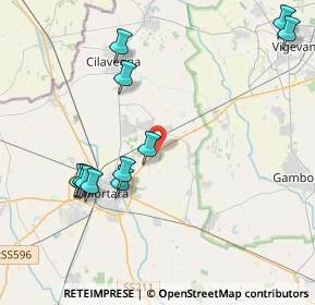 Mappa SS494, 27036 Mortara PV, Italia (4.48417)