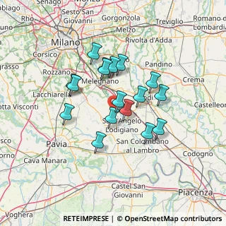 Mappa Via Zacchetti, 26853 Caselle Lurani LO, Italia (11.09882)