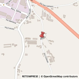 Mappa Via Casalati, 34, 37050 Isola Rizza, Verona (Veneto)