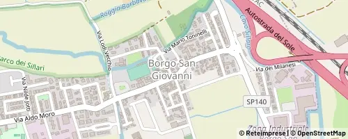 Mappa Borgo San Giovanni