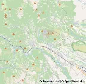Mappa 10070 Rocca Canavese TO, Italia (4.384)