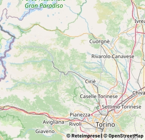 Mappa 10070 Rocca Canavese TO, Italia (20.27)