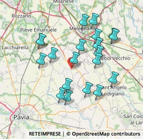 Mappa Via Berlinguer, 27010 Torrevecchia Pia PV, Italia (7.0955)