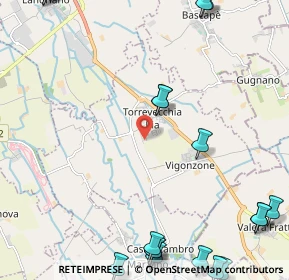 Mappa Via Berlinguer, 27010 Torrevecchia Pia PV, Italia (3.5205)