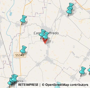 Mappa Strada Prati Sotto, 46042 Castel Goffredo MN, Italia (6.976)