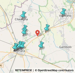 Mappa Via Casa Sparse Per Vigevano, 27020 Parona PV, Italia (4.32)