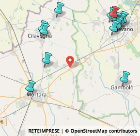 Mappa Via Casa Sparse Per Vigevano, 27020 Parona PV, Italia (5.91714)