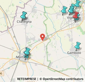 Mappa Via Casa Sparse Per Vigevano, 27020 Parona PV, Italia (6.08846)