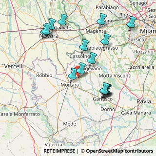Mappa Via Casa Sparse Per Vigevano, 27020 Parona PV, Italia (15.9375)