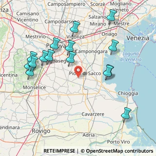 Mappa Via Aldo Moro, 35020 Brugine PD, Italia (17.87733)
