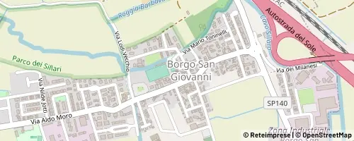 Mappa Borgo San Giovanni