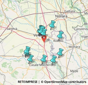 Mappa SP31 KM 6, 13010 Prarolo VC, Italia (10.612)