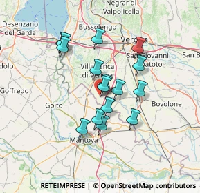 Mappa Via del Lavoro, 37060 Pradelle VR, Italia (11.16063)