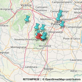 Mappa Via Scalette, 35032 Arquà Petrarca PD, Italia (10.20091)