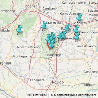 Mappa Via Scalette, 35032 Arquà Petrarca PD, Italia (11.77231)
