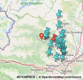 Mappa Frazione S. Ignazio, 10070 Traves TO, Italia (13.44158)