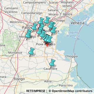 Mappa Via dell'Industria, 35020 Arzergrande PD, Italia (9.786)