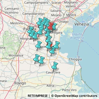 Mappa Via dell'Industria, 35020 Arzergrande PD, Italia (11.281)