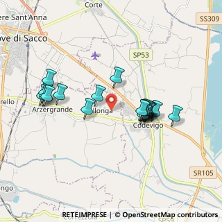 Mappa Via Specola, 35020 Codevigo PD, Italia (1.686)