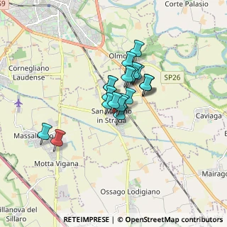 Mappa Via Cavour, 26817 San Martino in Strada LO, Italia (1.0585)