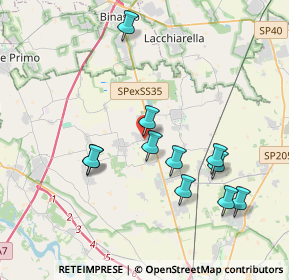 Mappa Piazza Italia, 27010 Vellezzo Bellini PV, Italia (3.74091)