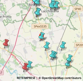 Mappa Piazza Italia, 27010 Vellezzo Bellini PV, Italia (5.406)