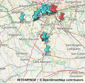 Mappa Piazza Italia, 27010 Vellezzo Bellini PV, Italia (15.864)