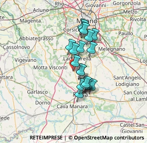 Mappa Piazza Italia, 27010 Vellezzo Bellini PV, Italia (9.8595)