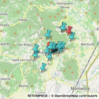 Mappa Via Fontanelle, 35032 Arquà Petrarca PD, Italia (1.019)