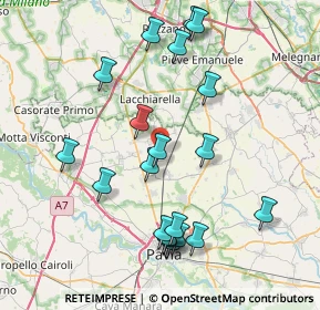 Mappa 27010 Giussago PV, Italia (8.295)