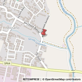 Mappa Via Fratelli Bandiera, 9, 25020 Milzano, Brescia (Lombardia)