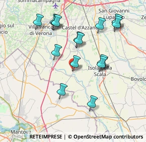 Mappa Via D. Alighieri, 37060 Trevenzuolo VR, Italia (7.9)