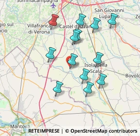 Mappa Via D. Alighieri, 37060 Trevenzuolo VR, Italia (6.77)