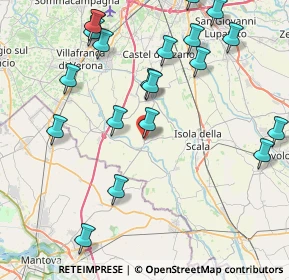 Mappa Via D. Alighieri, 37060 Trevenzuolo VR, Italia (9.7365)