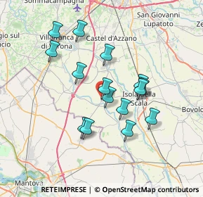 Mappa Via D. Alighieri, 37060 Trevenzuolo VR, Italia (6.186)