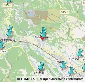 Mappa Viale Copperi, 10070 Balangero TO, Italia (3.08833)