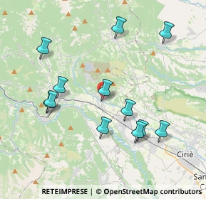 Mappa Viale Copperi, 10070 Balangero TO, Italia (3.98167)