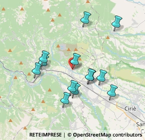 Mappa Viale Copperi, 10070 Balangero TO, Italia (3.46)