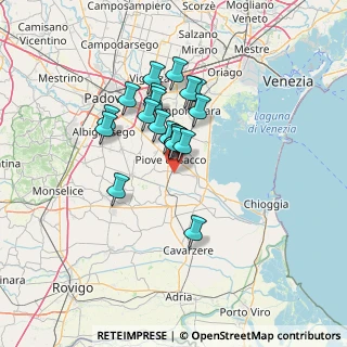 Mappa Via dei Salici, 35020 Arzergrande PD, Italia (10.088)