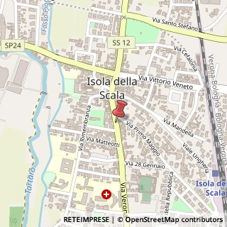 Mappa 5, Via Passolongo, Isola Della Scala, VR 37063, 37063 Isola della Scala VR, Italia, 37063 Isola della Scala, Verona (Veneto)