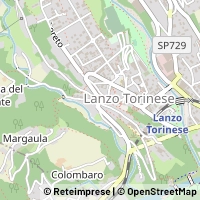 Kartta Lanzo Torinese