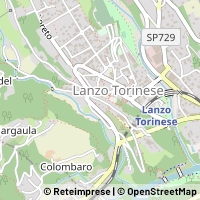 Térkép Lanzo Torinese