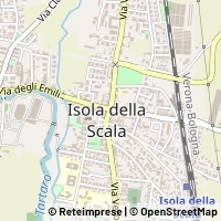 Karte Isola della Scala