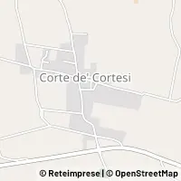 地図 Corte de' Cortesi con Cignone