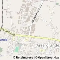 Karte Arzergrande