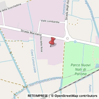 Mappa Strada Marziana, 16, 27020 Parona, Pavia (Lombardia)